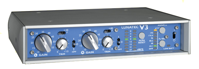 front view of Lunatec V3 preamplifier