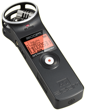 Zoom H1 digital recorder