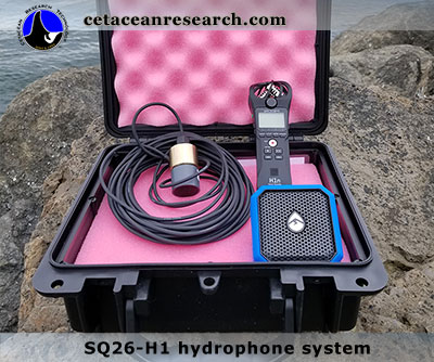 photo of the SQ26-H1 hydrophone system