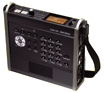 TASCAM DR-680 6-channel recorder - on end with strap