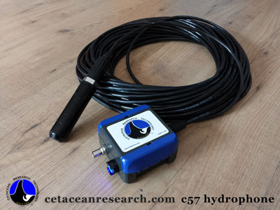 photo of Cetacean Research™ C57 hydrophone