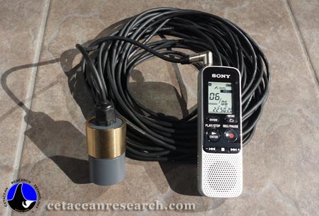 SQ26-VR hydrophone with cable